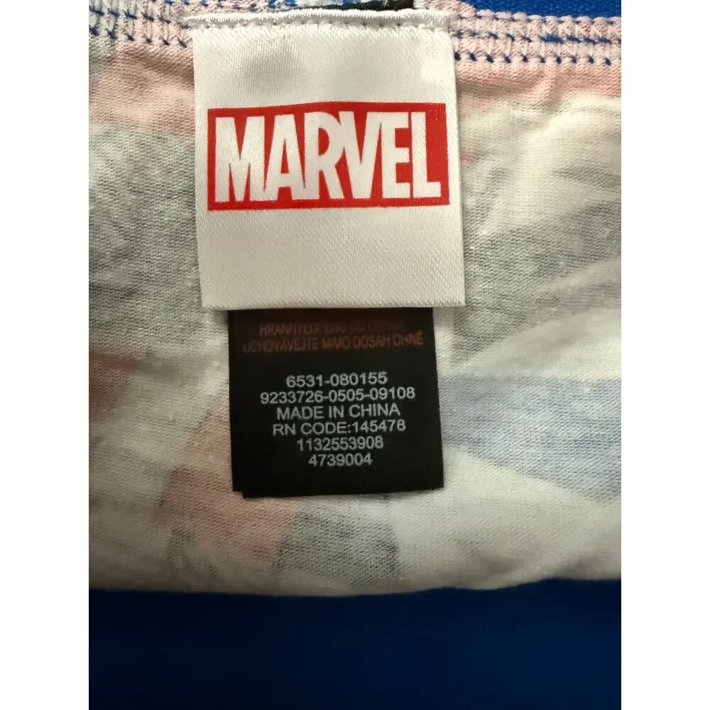 Marvel Captain America Allover Shield Short Boxer Briefs Mens Large